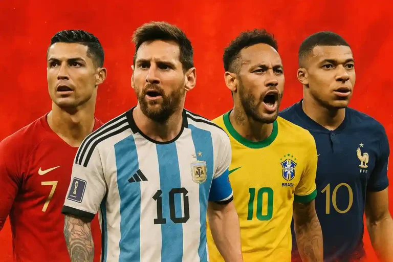 Jugadores de fútbol representando contenido deportivo en IPTV España